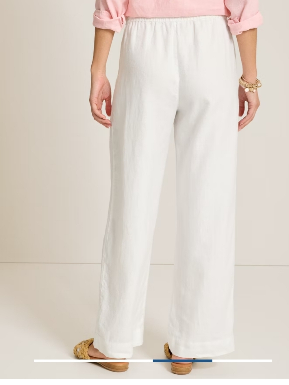 Tommy Bahama Two Palms High-Rise 100% Linen Easy Pants - Picture 2 of 10